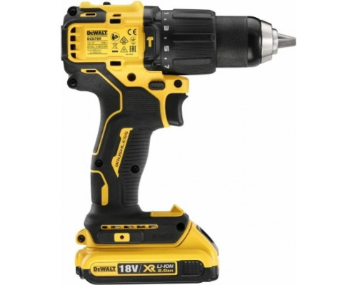 Аккумуляторная дрель-шуруповерт DeWALT DCD 709 S2T ударная, бесщеточная DCD709S2T