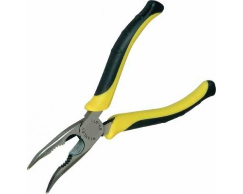 Плоскогубцы STANLEY MAXSTEEL 160 мм, с удлиненными изогнутыми губками 0-89-871 0-89-871