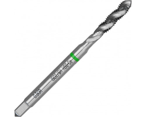 Метчик D.BOR DIN 371 Form-C HSS-Co, M6x1,00 машинный SPIRAL D-TCT-422-060-100
