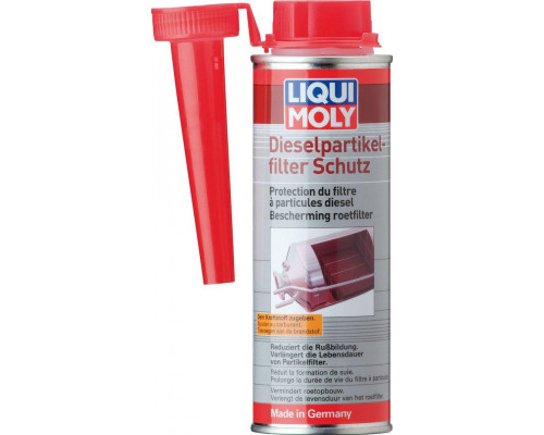 Присадка для очистки сажевого фильтра LIQUI MOLY Diesel Partikelfilter Schutz 0,25 л. 2298/2650/2146 2650/2298