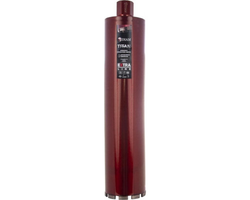 Алмазная коронка для мокрого сверления DIAM САМС 112x450х10x1,1/4UNC Extra Line Titan (железобетон) 313002