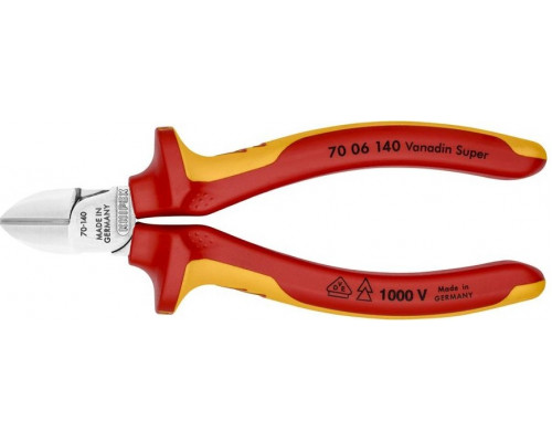 Бокорезы диэлектрические KNIPEX 7006140SB 140 мм KN-7006140SB