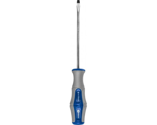 Отвертка шлицевая Кобальт 646-249 ultra grip sl 4,0х100 мм cr-v, двухкомпонентная ру