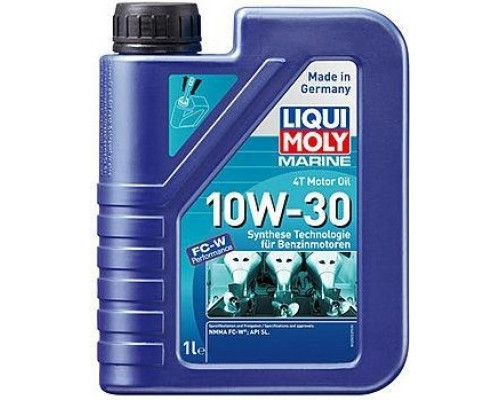 Масло моторное LIQUI MOLY SAE 10W30 Marine 4T Motor Oil 1 л 25022 синтетическое 25022