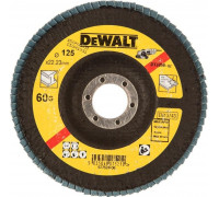 Круг лепестковый торцевой 125 х 22 мм G 60 DeWALT EXTREME DT3266-QZ тип 29 DT3266-QZ