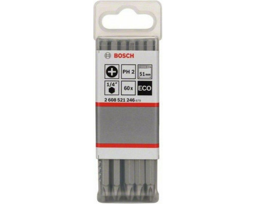 Бита для заворачивания BOSCH РH2х51 мм ECO 2608521246