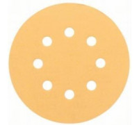 Круг шлифовальный на липучке BOSCH 125/8 мм отв. Р 400 Best for Wood+Paint 2608607832