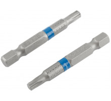 Набор бит Cutop Profi TORX T25, 50 мм, стальные, 2 шт 83-661