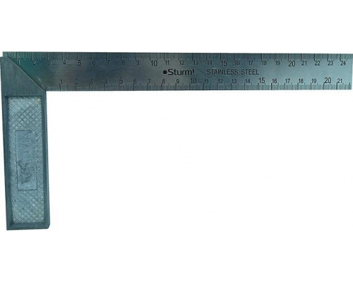 Угольник Sturm 2020-01-250 250 мм стальной оцинкованный