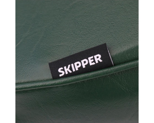Кресло складное мягкое SKIPPER зеленое (пластик) SK75103GRN