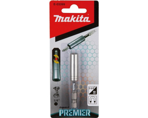 Магнитный держатель MAKITA Impact Premier 68 мм усиленный E-03399