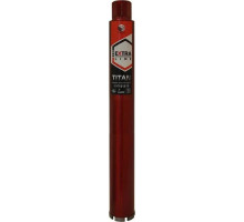 Алмазная коронка для мокрого сверления DIAM САМС 42x450х4x1,1/4UNC Extra Line Titan (железобетон) 313009