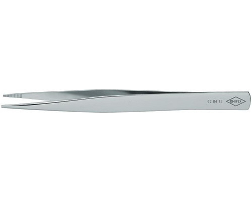 Пинцет KNIPEX 928418 прецизионный, 125 мм, антимагнитный, кислотостойкий, нержавейка KN-928418
