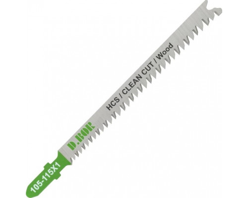 Пилки по дереву D.BOR 90/115*2-3 мм HCS / CLEAN CUT Wood (T234X/3180) (2 шт.) D-105-115X1-02
