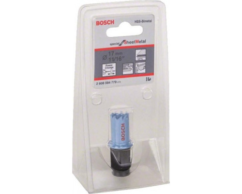Коронка биметаллическая BOSCH SHEET-METAL 17 ММ 2608584779