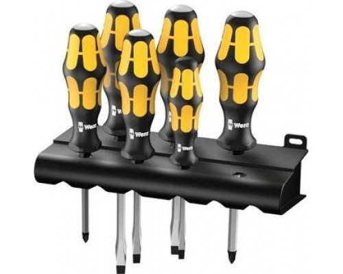 Набор отверток WERA Kraftform Plus Серия 900 932/6 SATZ 6TLG. WE-018282 WE-018282