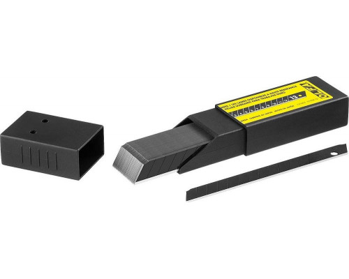 Лезвие для ножа Olfa OL-ABB-50B сегментированные black max, 9х80х0,38мм, 13 сегмен