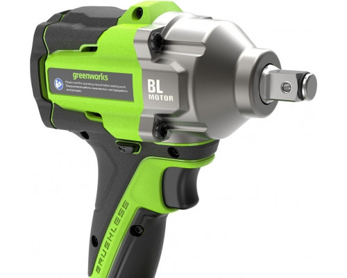 Гайковерт аккумуляторный GREENWORKS IW5500 ударный, 24V, АКБ 4Ач и ЗУ 3805007CUB