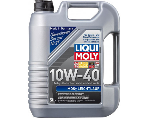 Масло моторное LIQUI MOLY SAE10W40 MoS2 Leichtlauf 5 л 1931/2184 2184/1931