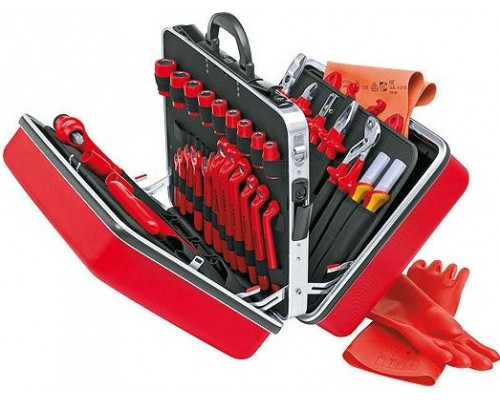 Набор диэлектрического инструмента KNIPEX 989914 1000 V, 48 предметов