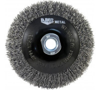 Щетка обдирочная для УШМ D.BOR коническая METAL Standard D-100 мм М14 гофрированная (арт. D10-MS-100-M14-030) D10-MS-100-M14-030