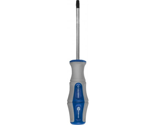 Отвертка TX Кобальт 910-089 ultra grip tamper-30х100 мм cr-v, двухкомпонентная
