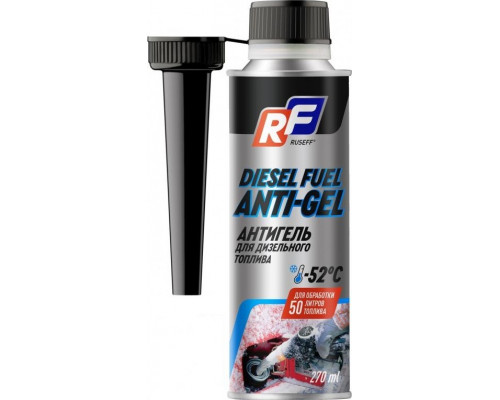 Антигель дизельный RUSEFF 0,27 л 1:50 для легковых автомобилей 19309N 19309N