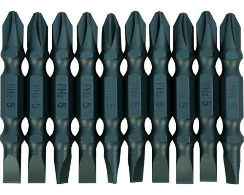 Набор бит Sturm 1 270 204 ph2хsl5х50мм, магнит. наконечник, 10 шт. 1270204