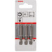 Бита для заворачивания BOSCH Extra Hard 49 мм PZ1 3шт 2607001575