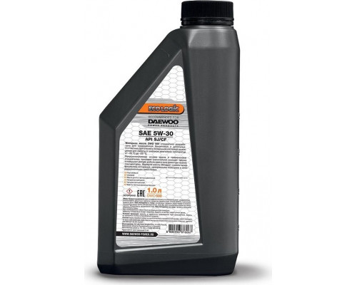 Масло для 4-тактных двигателей Ecologic SAE 5W30 DWO 500 1 л полусинтетическое DWO 500