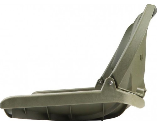 Кресло складное с мягкими накладками SKIPPER оливковое (пластик) SK75109O