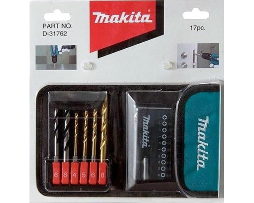 Набор насадок MAKITA D-31762 17 шт.