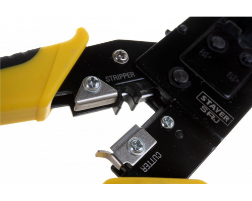 Пресс-клещи STAYER S-RJ кримпер универсальный, rj45, rj11/rj12, profession 22652