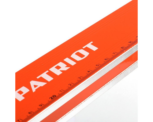 Уровень строительный PATRIOT LCP-1000, 1000 мм, алюминиевый фрезерованный