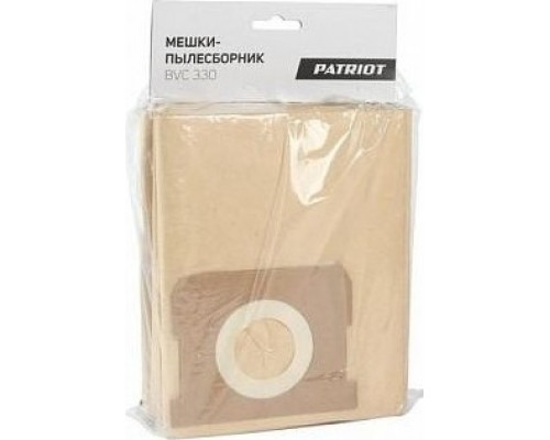 Бумажный мешок PATRIOT для пылесосов VC 330 30 л. 5шт 755302070