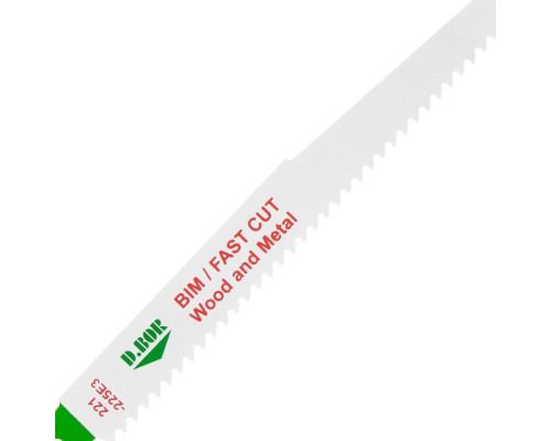 Полотна для сабельных пил D.BOR 205/225*4 мм BIM / FAST CUT / Wood and Metal универсал. (s1111df) 2 шт. D-221-225E3-02