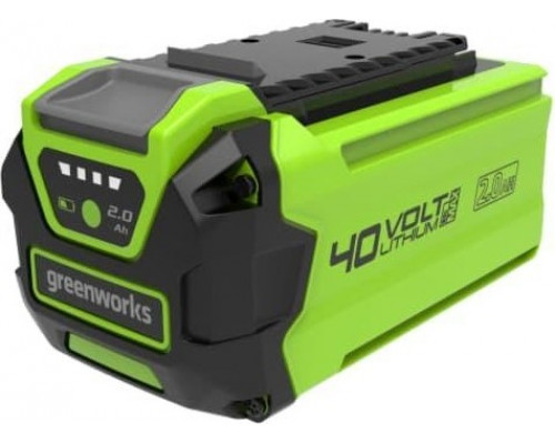 Аккумулятор GREENWORKS 40.0V 2,0 Ач Li-ion G40USB2 с USB разъемом (2939407) 2939407