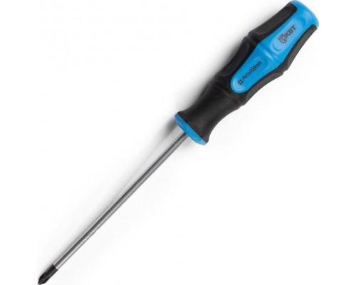 Отвертка крестовая КВТ МАСТЕР Phillips ph1*100 77401