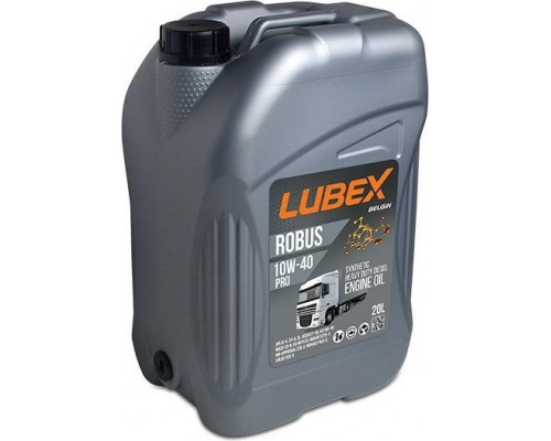 Масло моторное Lubex ROBUS PRO 10W40 20 л. синтетическое L019-0772-0020