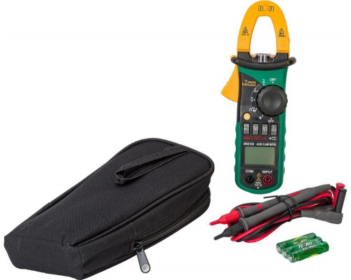 Клещи токоизмерительные MASTECH MS2128 с измерением постоянного тока и True RMS