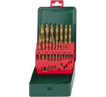 Набор сверл по металлу METABO HSS-TiN 19 шт. (1-10 мм.) 627156000 627156000