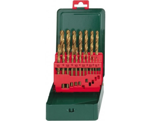 Набор сверл по металлу METABO HSS-TiN 19 шт. (1-10 мм.) 627156000 627156000