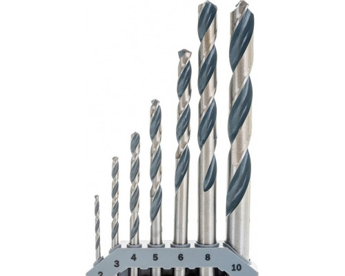 Набор сверл по металлу BOSCH HSS PointTeQ, Mini-X-Line (7шт) 2608577347