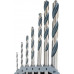 Набор сверл по металлу BOSCH HSS PointTeQ, Mini-X-Line (7шт) 2608577347