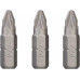 Бита для заворачивания MAKITA B-23494 PZ2, 25 мм, C-form, 3 шт.