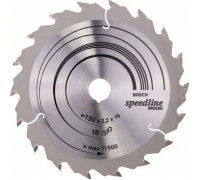 Пильный диск дереву BOSCH 130х16х18 SPEEDLINE WOOD 2608640775