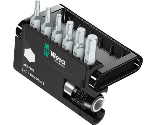 Набор насадок WERA Bit-Check Hex-Plus 8040-6 WE-056168 WE-056168