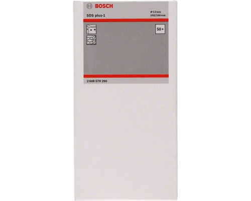 Бур SDS-plus BOSCH 12x100x160мм 50шт по бетону 2608579290