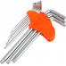 Набор ключей TORX PATRIOT SKT-9L длинные T10-T50 CRV, 9 предметов 350002007