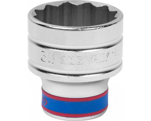 Головка 12-ти гранная 1/2" KING TONY 433034M 34 мм